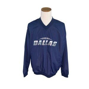 Dallas Football Pullover Jacket XL By Coast